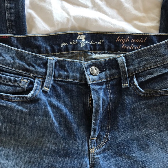 For all mankind high waist bootcut size 26 - Picture 3 of 4